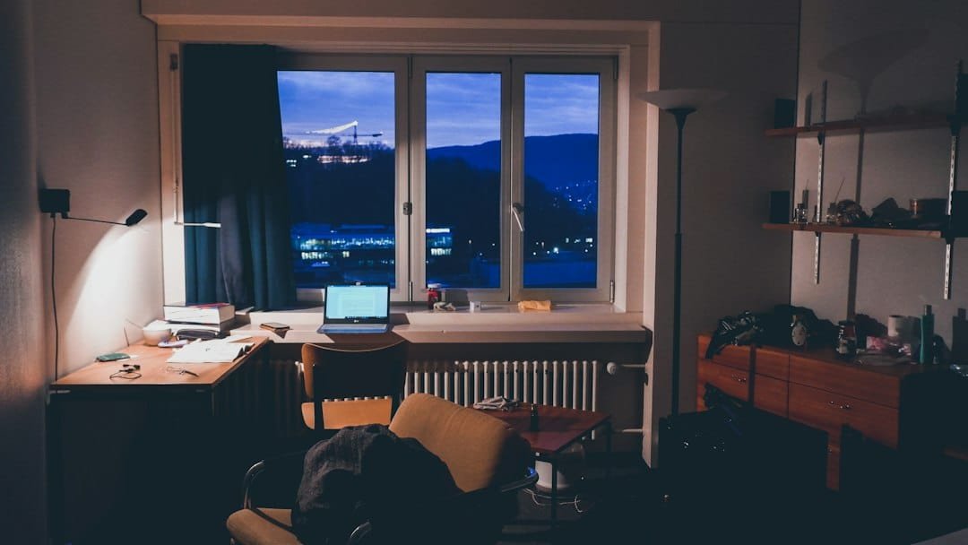 Quiet home study space for tuition